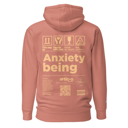 ICONIC HOODIE - ANXIETY BEING (C)