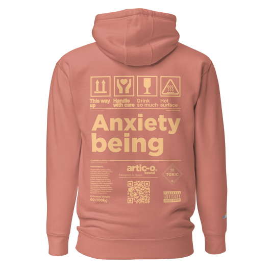 ICONIC HOODIE - ANXIETY BEING (C)